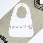 Bavoir - Flamand rose