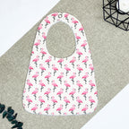 Bavoir - Flamand rose