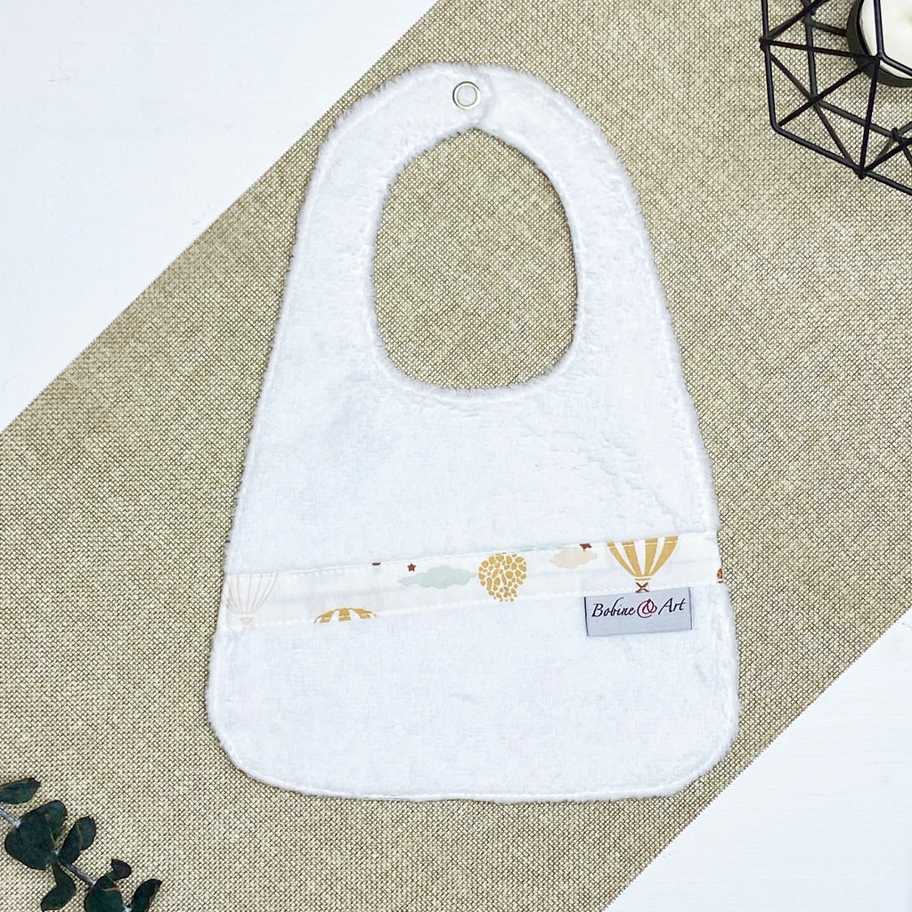 Bavoir - Montgolfière