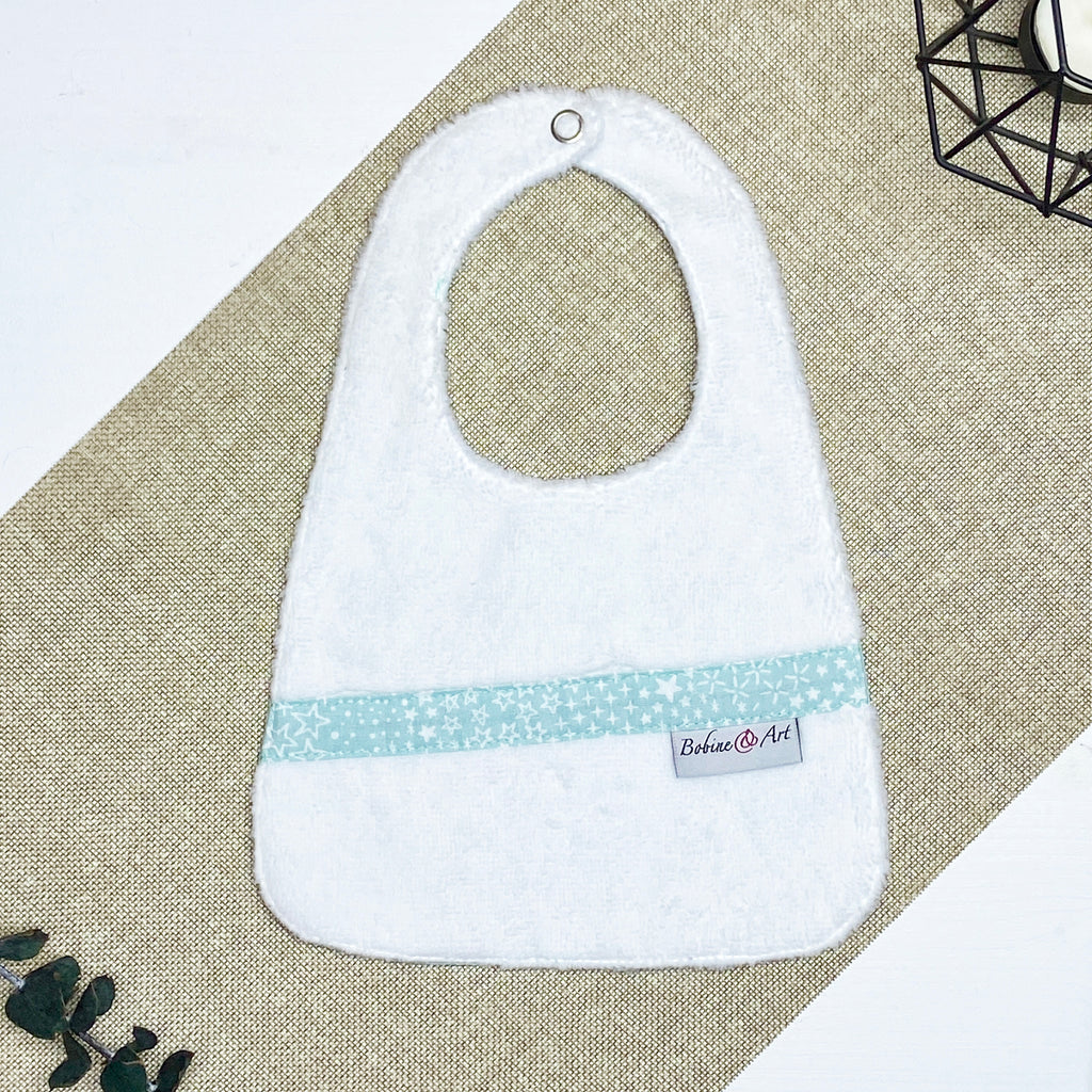 Bavoir - Vert étoilé