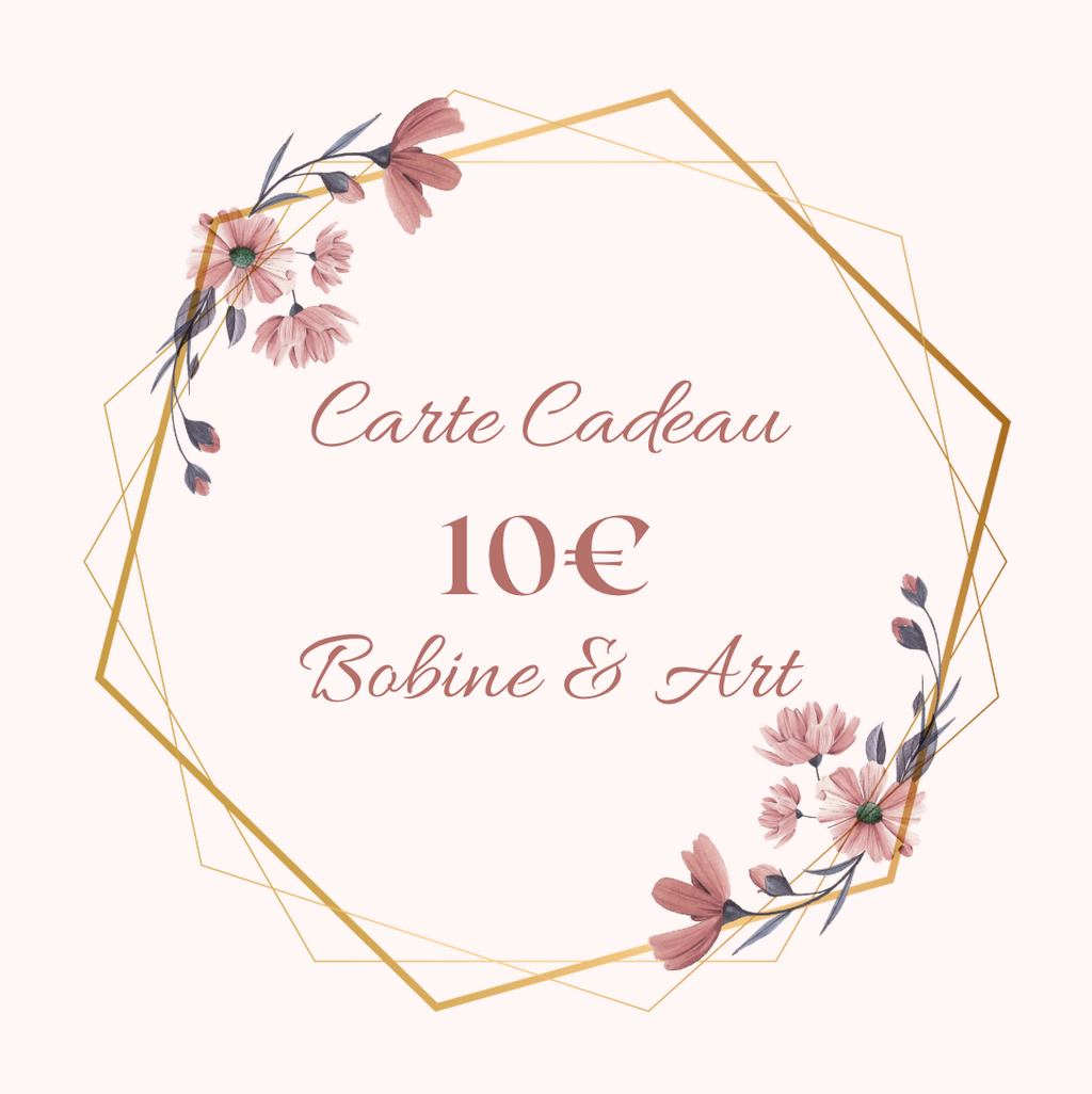 Carte Cadeau Bobine & Art