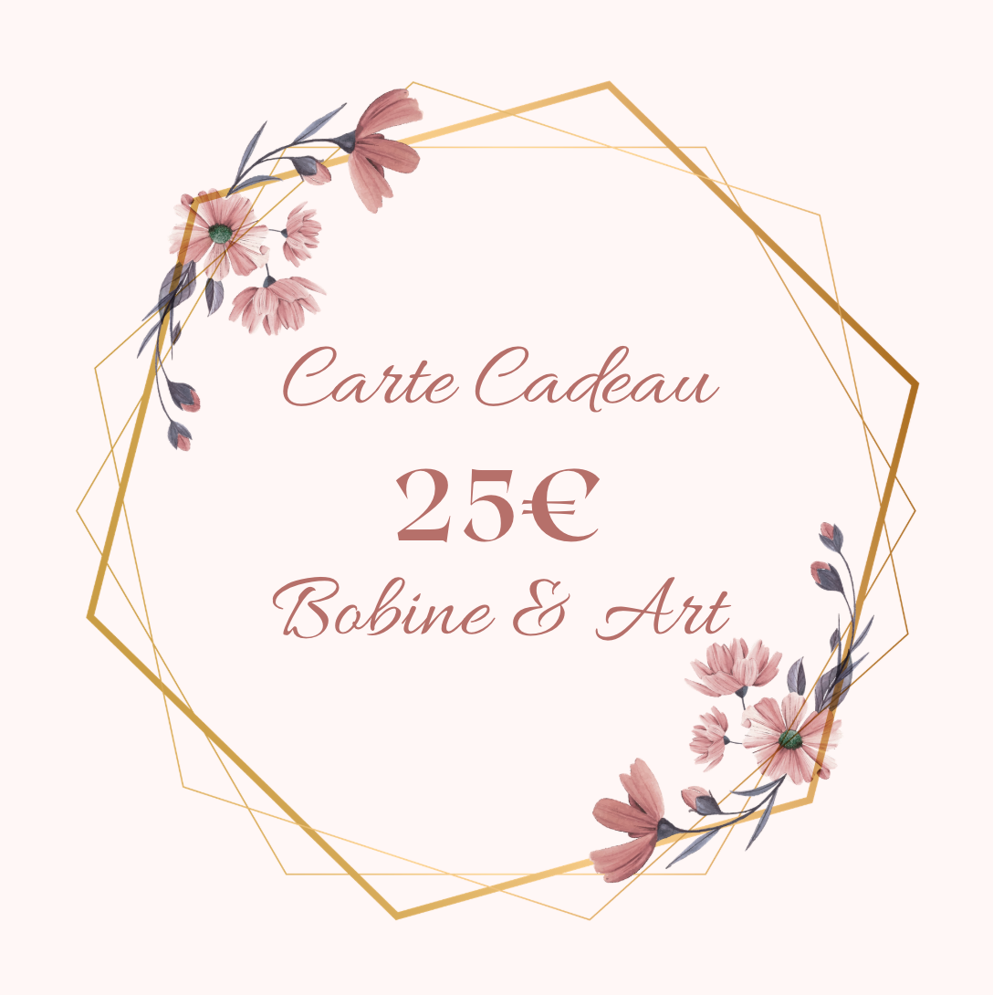Carte Cadeau Bobine & Art