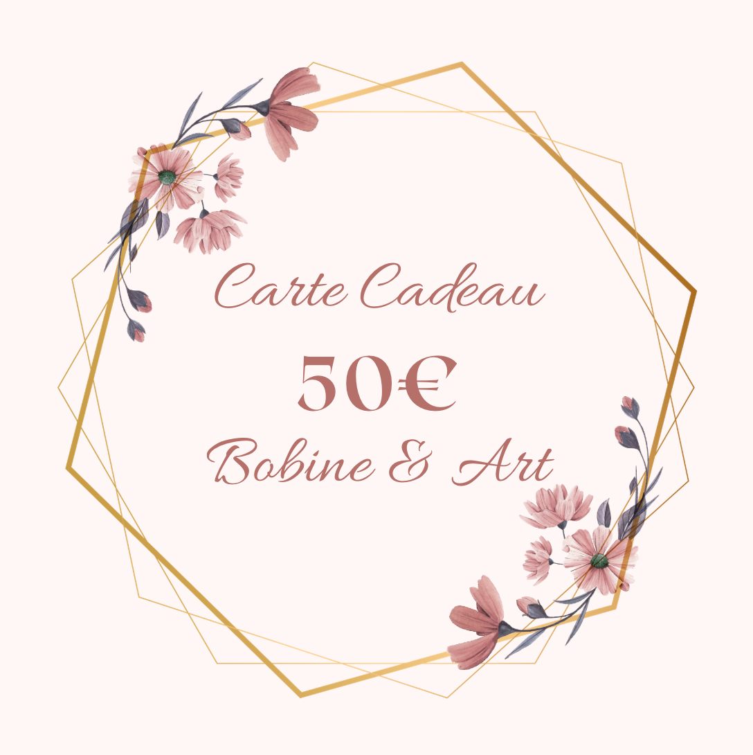 Carte Cadeau Bobine & Art