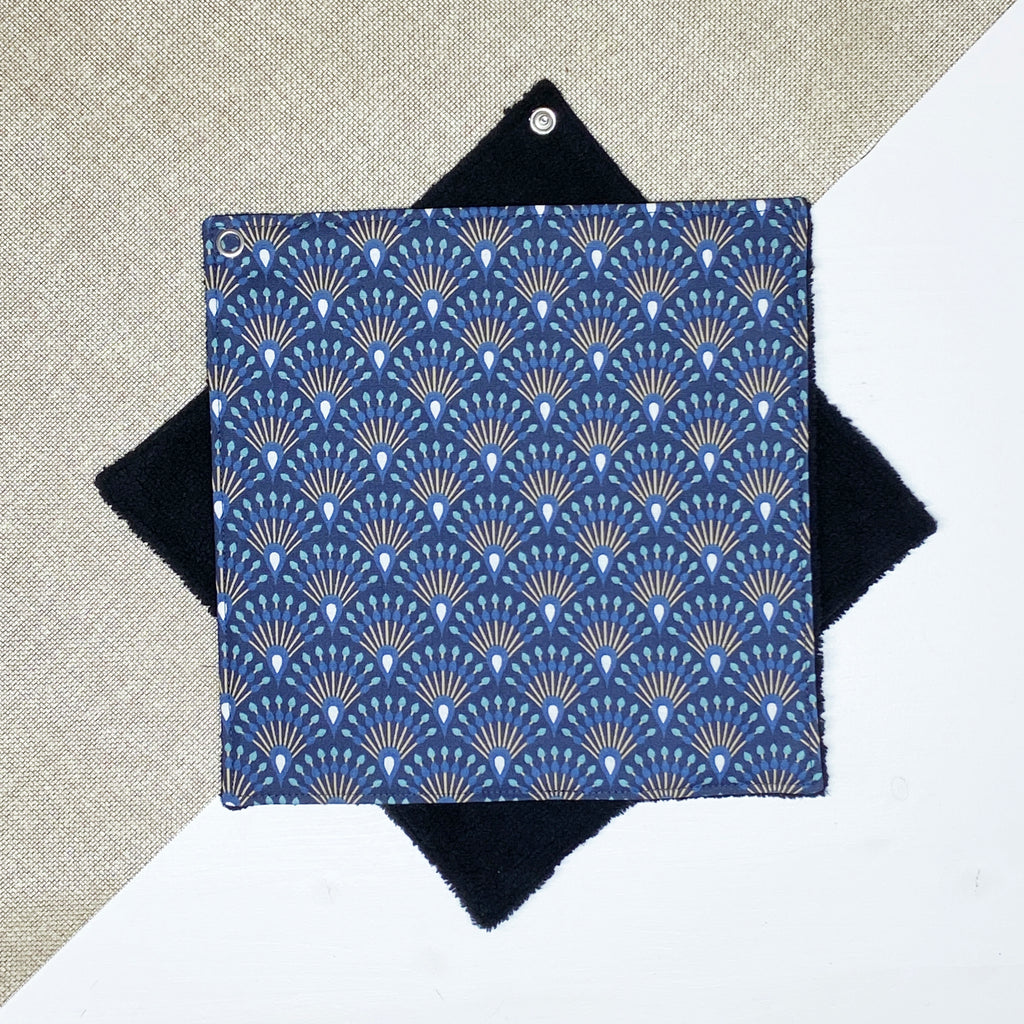 Essuie-tout - Eventail bleu