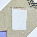 Gant Porte-savon - Fleur rose