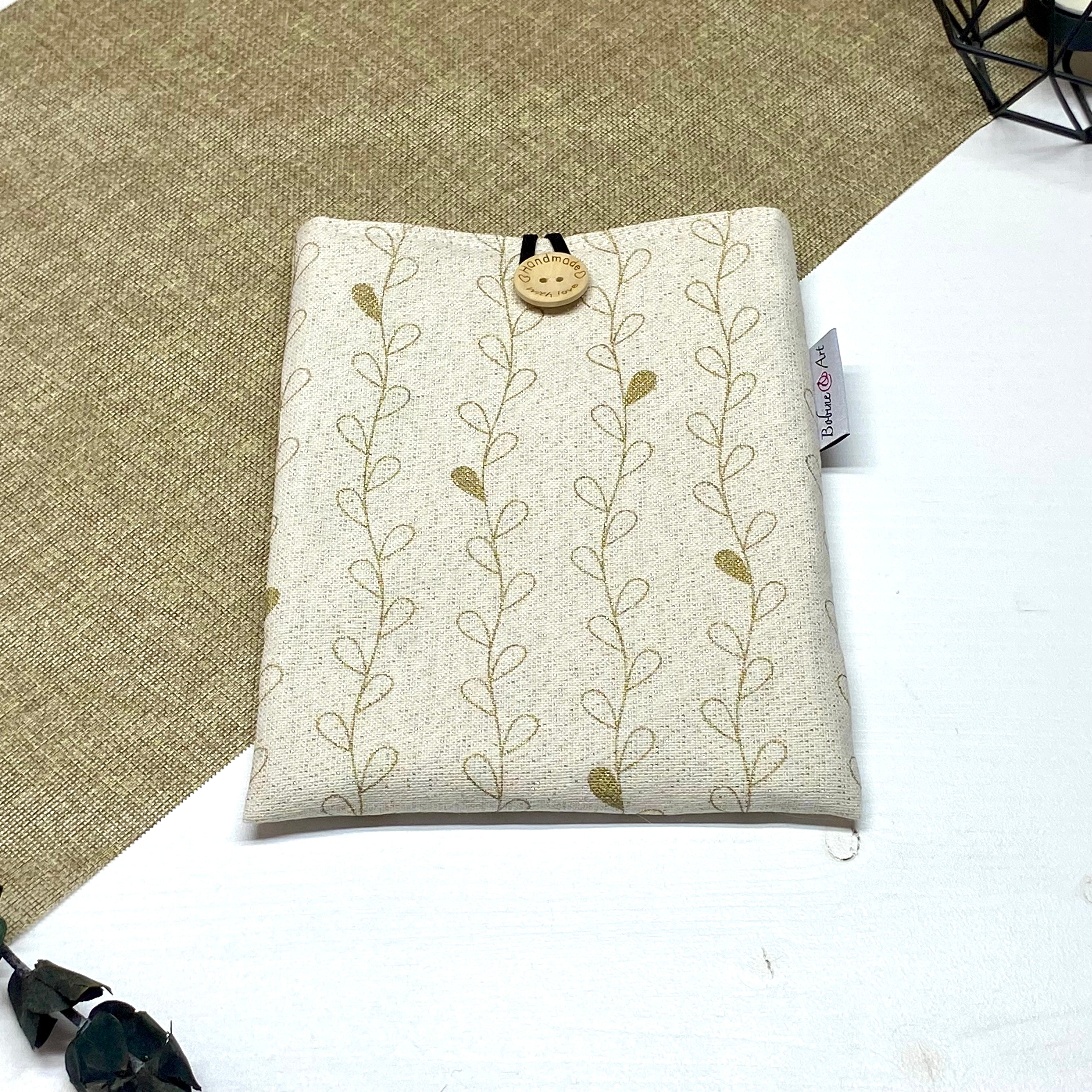 Pochette à livre de poche - Feuille or