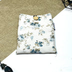 Pochette à livre de poche - Fleur bleue