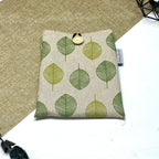 Pochette à livre de poche - Feuille verte