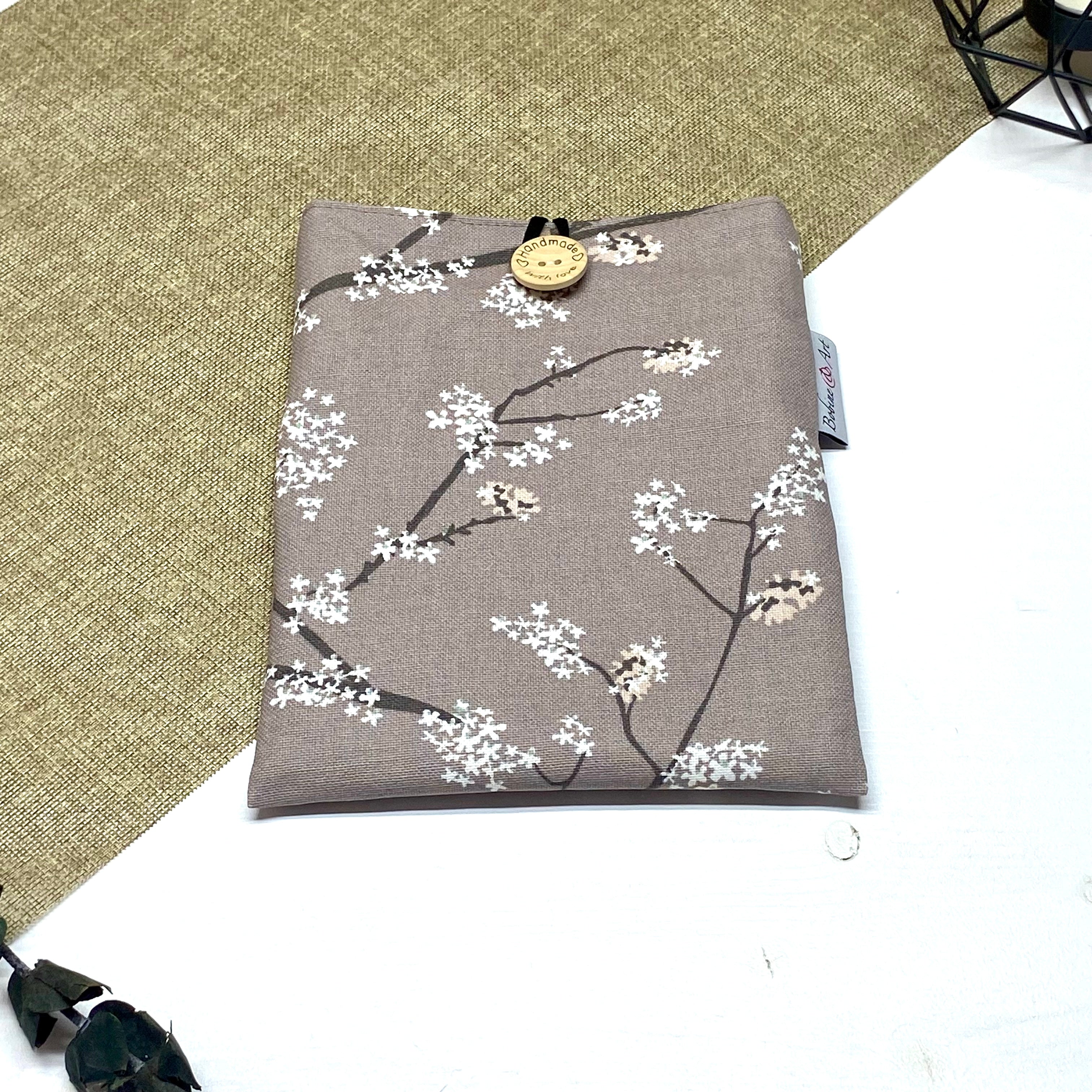 Pochette à livre de poche - Fleur japonaise