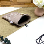 Pochette à livre de poche - Fleur japonaise