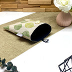 Pochette à livre de poche - Feuille verte