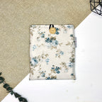 Pochette à livre de poche - Fleur bleue