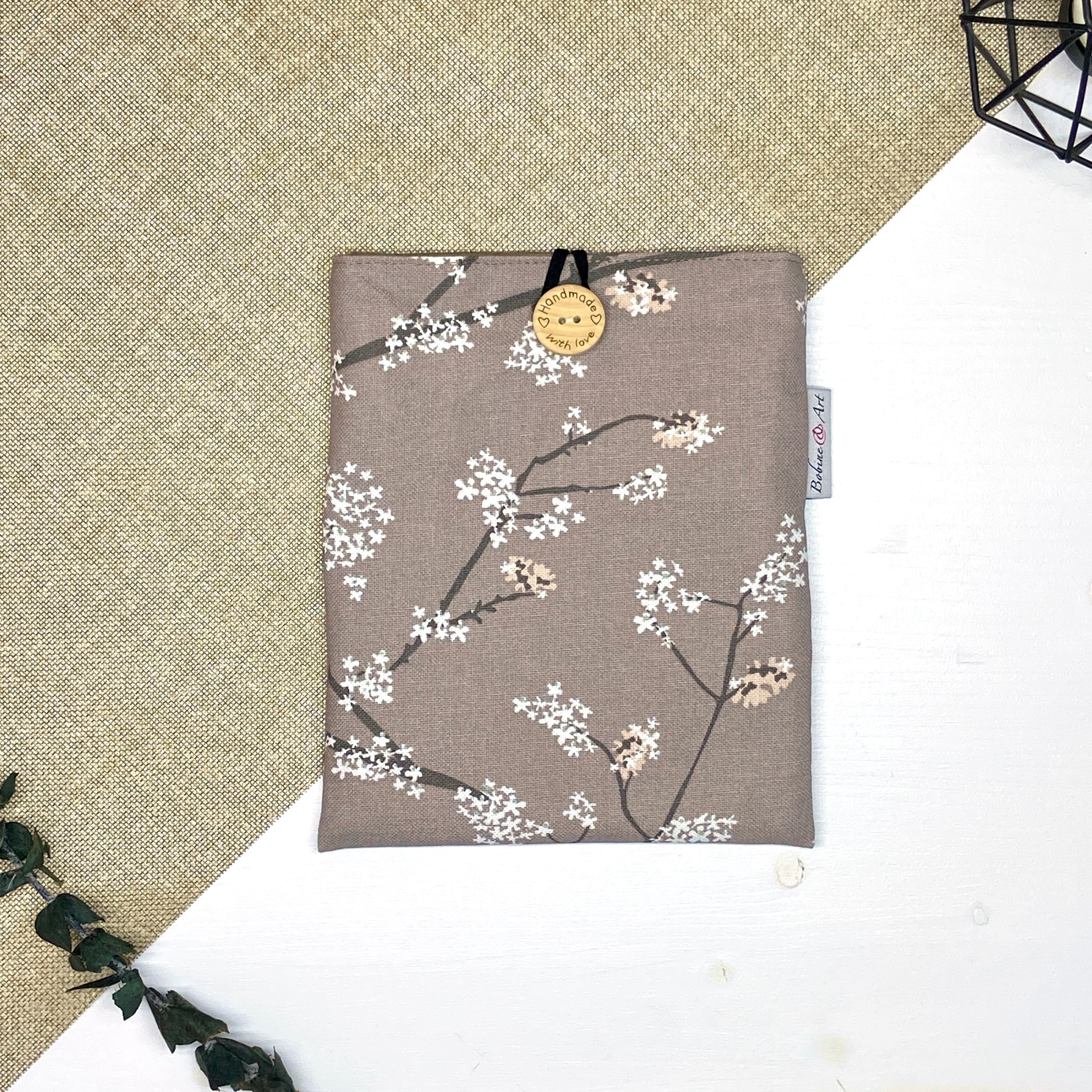 Pochette à livre de poche - Fleur japonaise