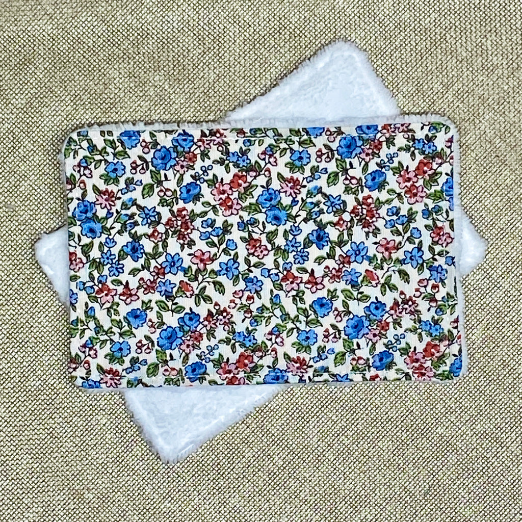 Lingette Bambou - Fleur bleue