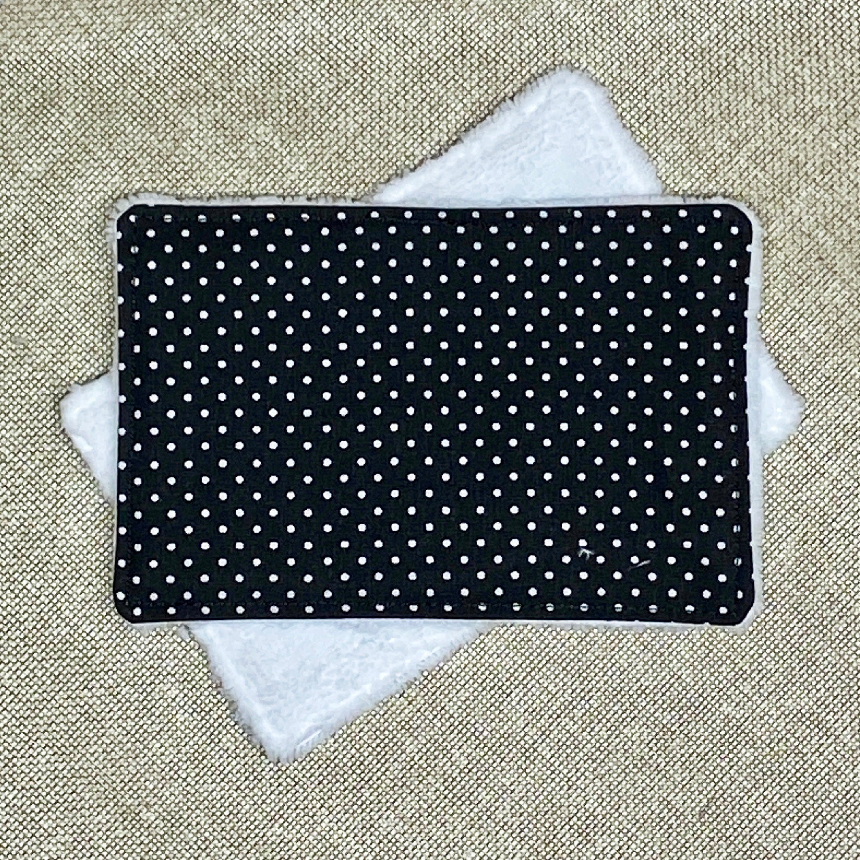 Lingette Bambou - Noir pois blancs