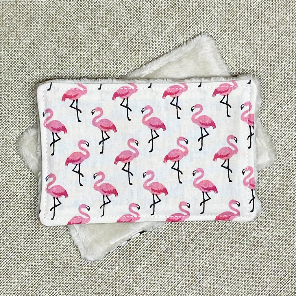 Lingette "Sans produit" - Flamand rose