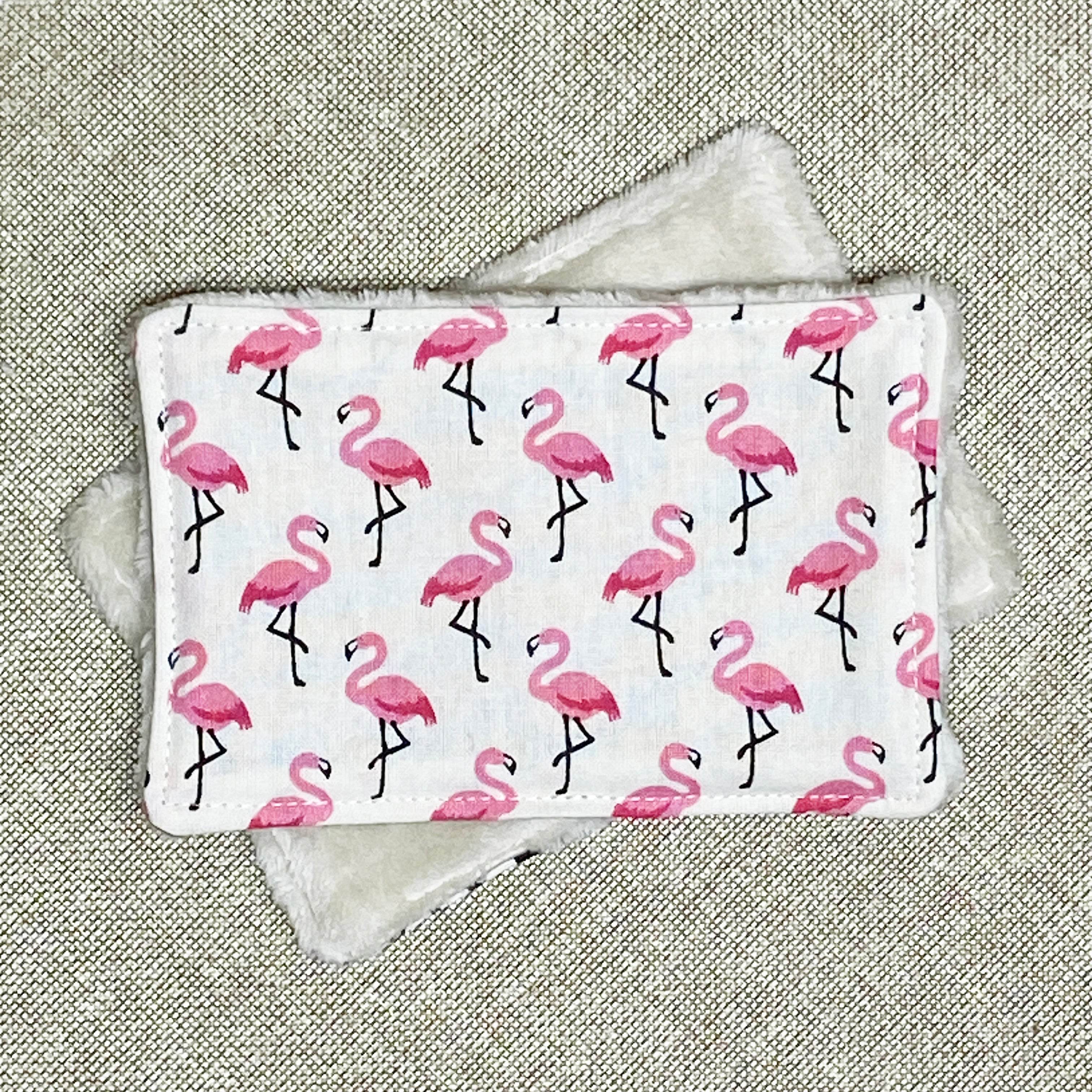 Lingette "Sans produit" - Flamand rose