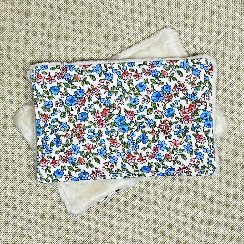 Lingette "Sans produit" - Fleur Bleue