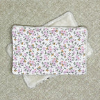 Lingette "Sans produit" - Fleur rose