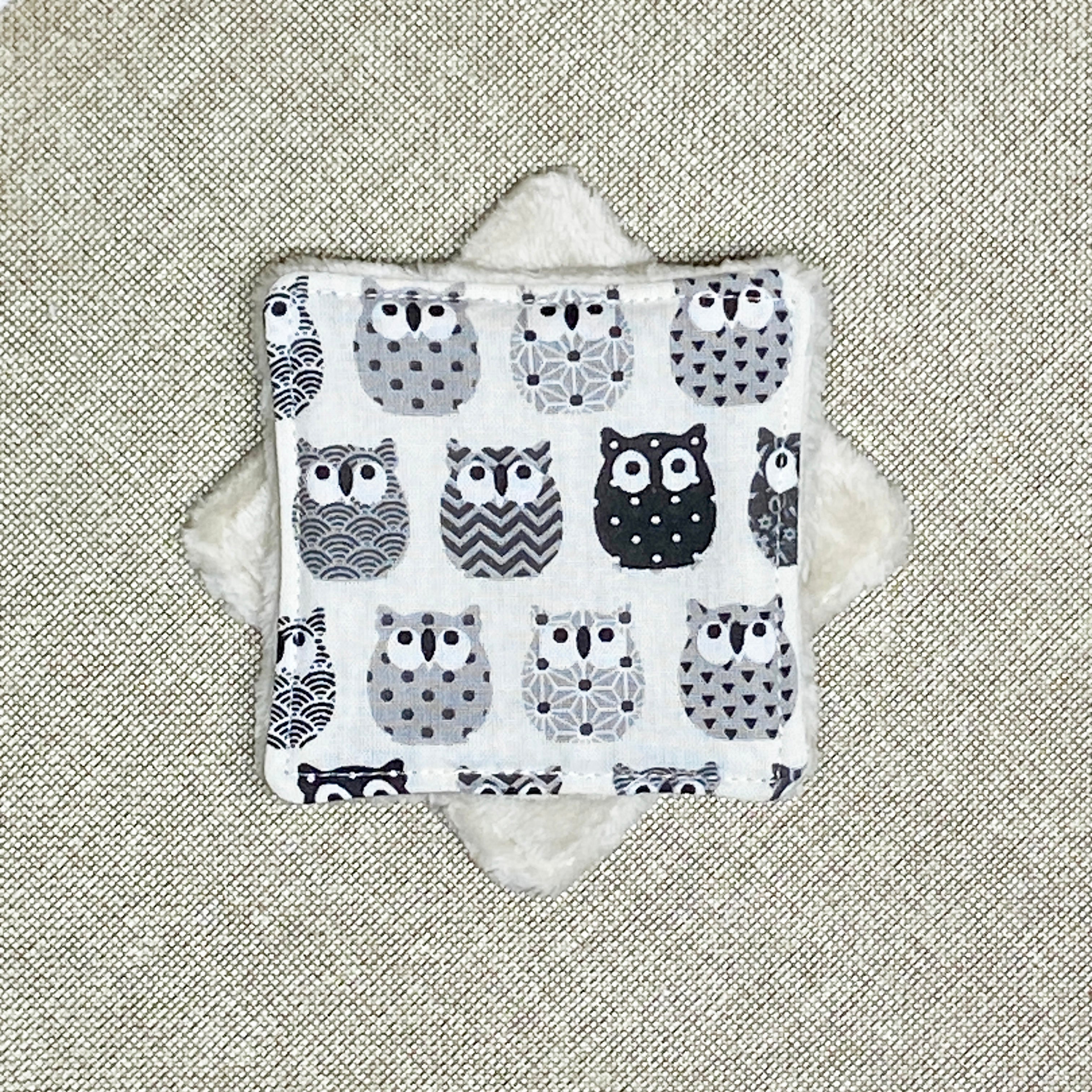 Lingette "Sans produit" - Hibou