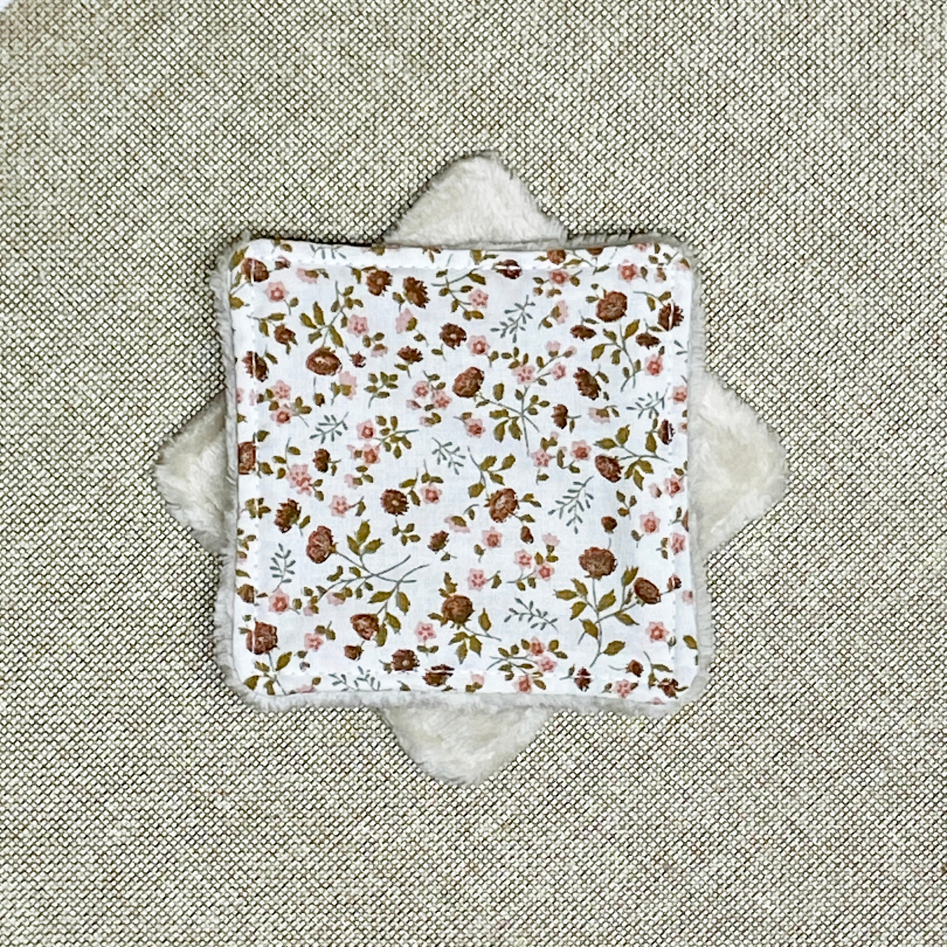 Lingette "Sans produit" - Petite fleur