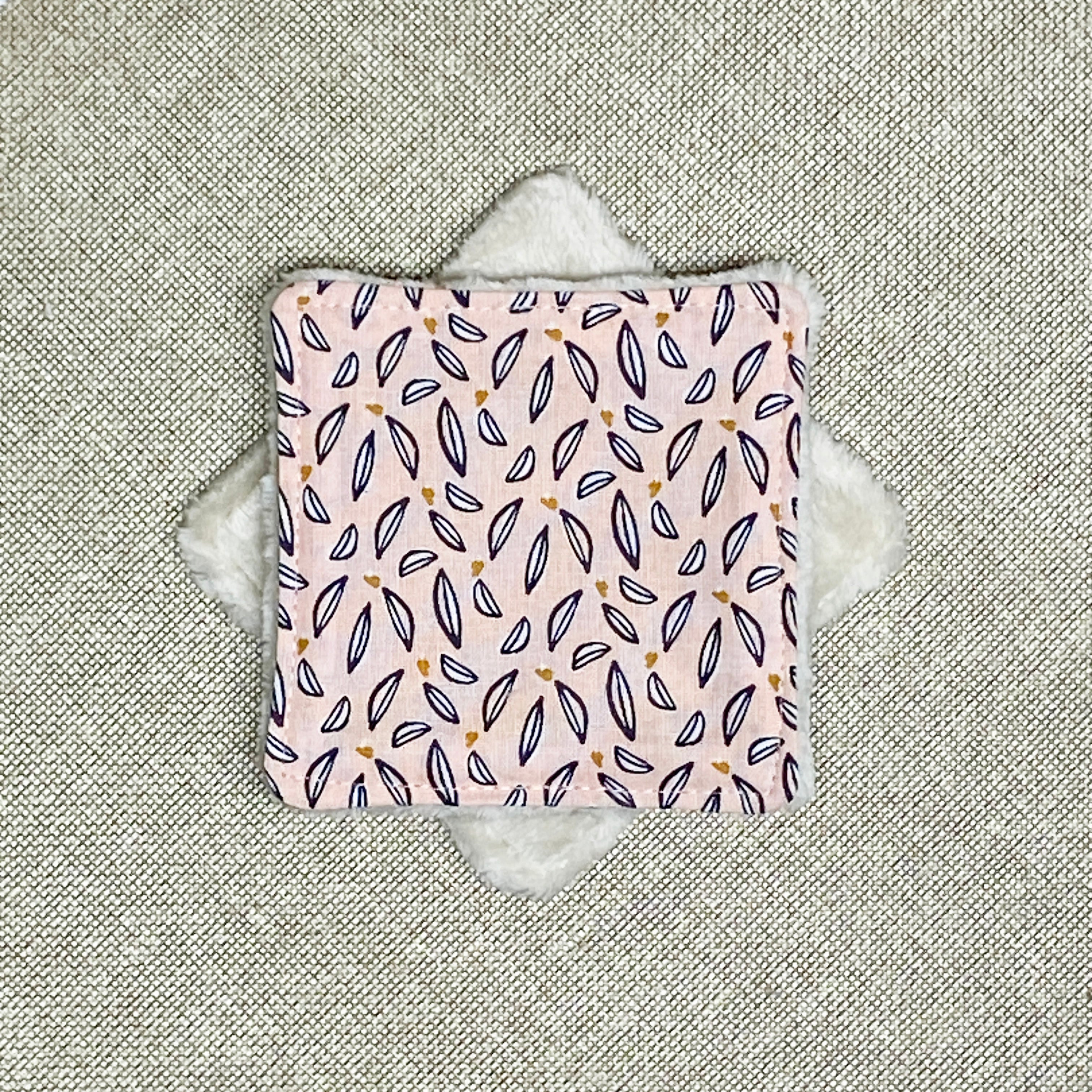 Lingette "Sans produit" - Rose