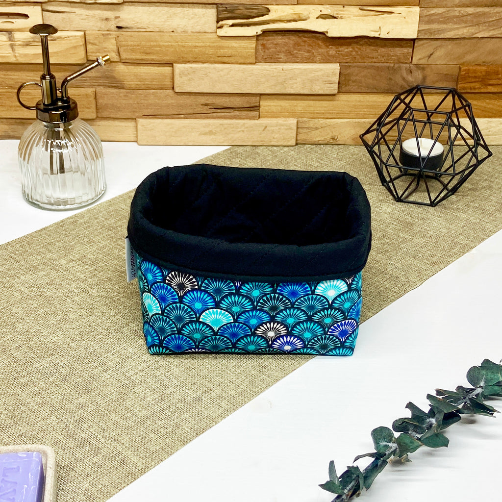 Panière - Mandala bleu