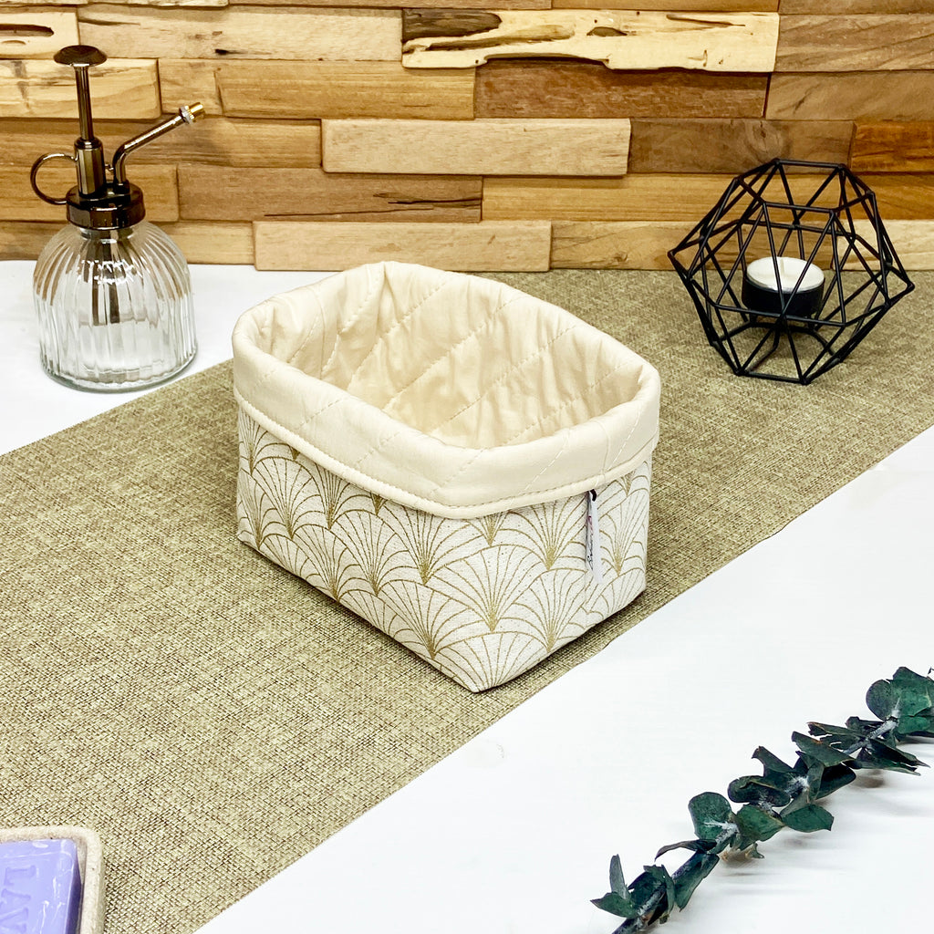 Panière - Eventail or