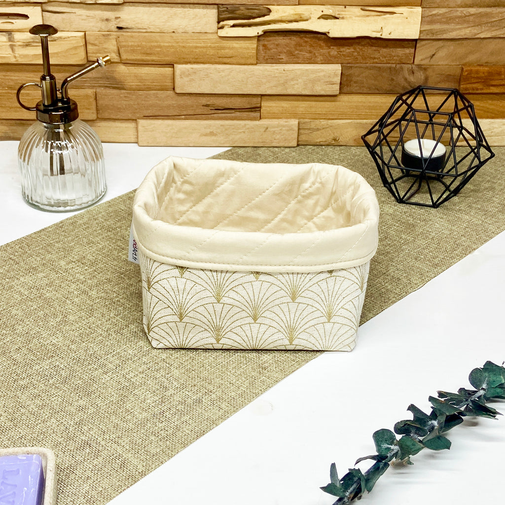 Panière - Eventail or