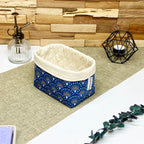 Panière - Paon bleu