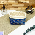 Panière - Paon bleu