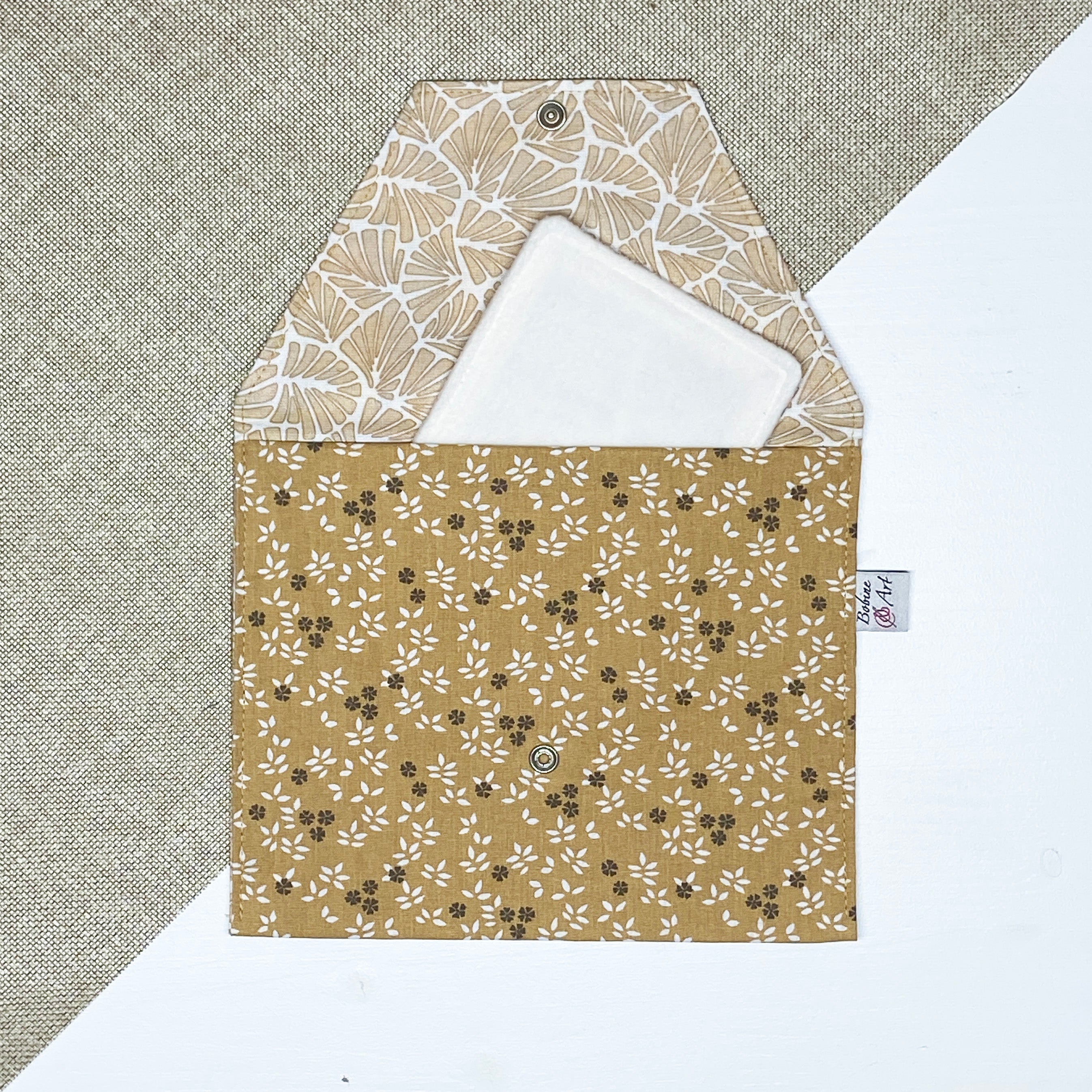 Pochette à lingette - Beige
