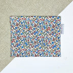 Pochette à lingette - Fleur bleue