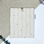 Pochette à livre - Feuille or