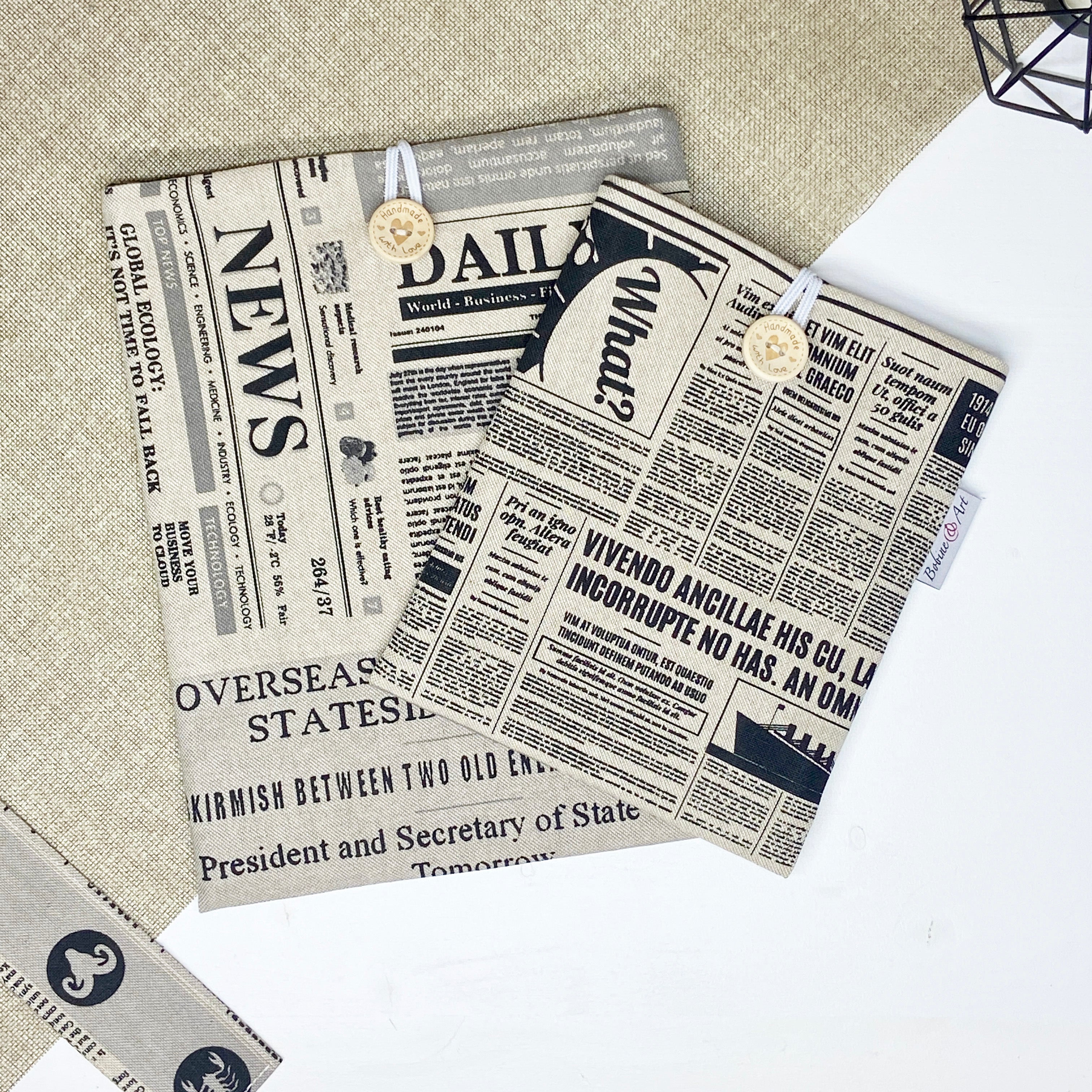 Pochette à livre - Journal