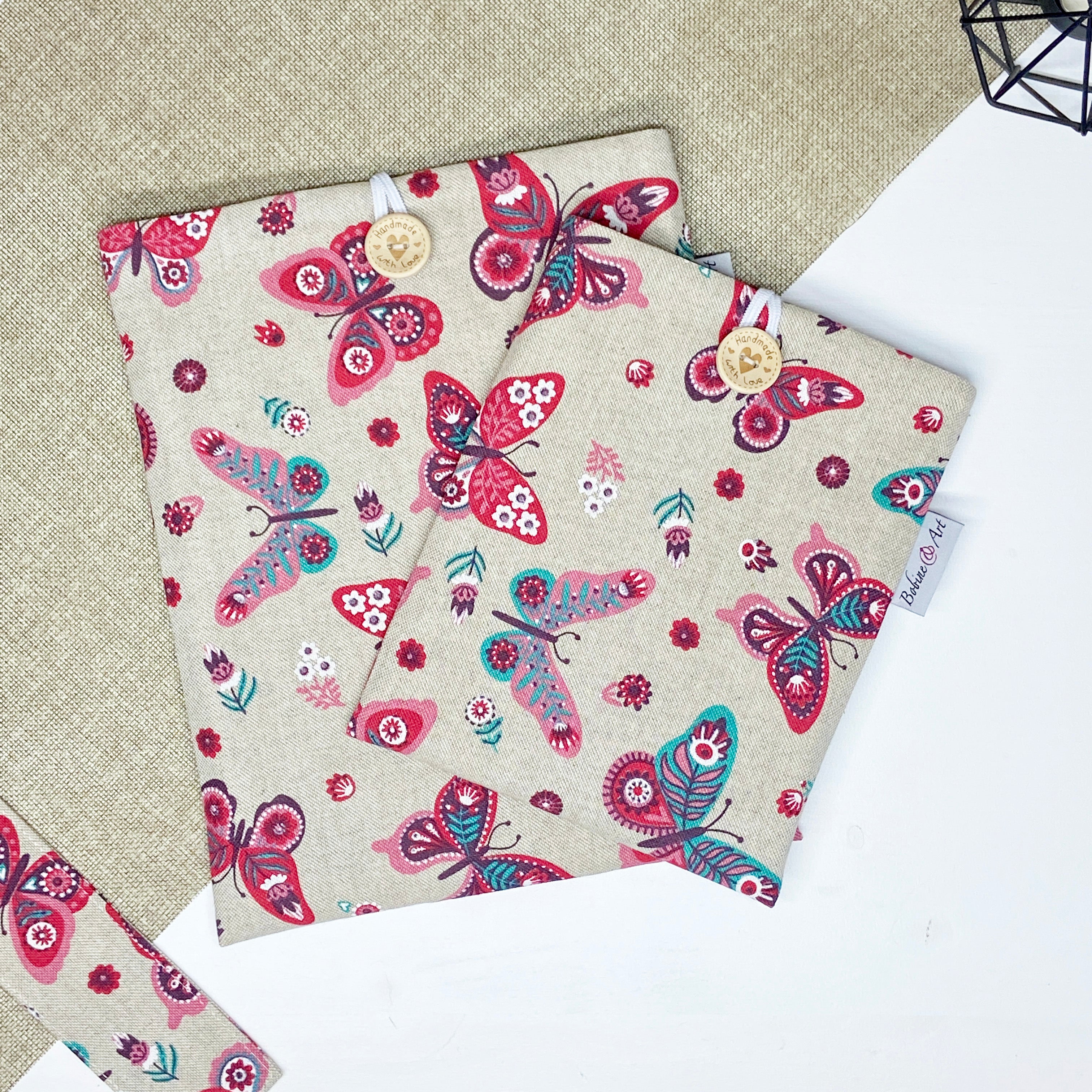 Pochette à livre - Papillon