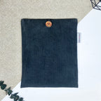 Pochette à livre - Velours noir