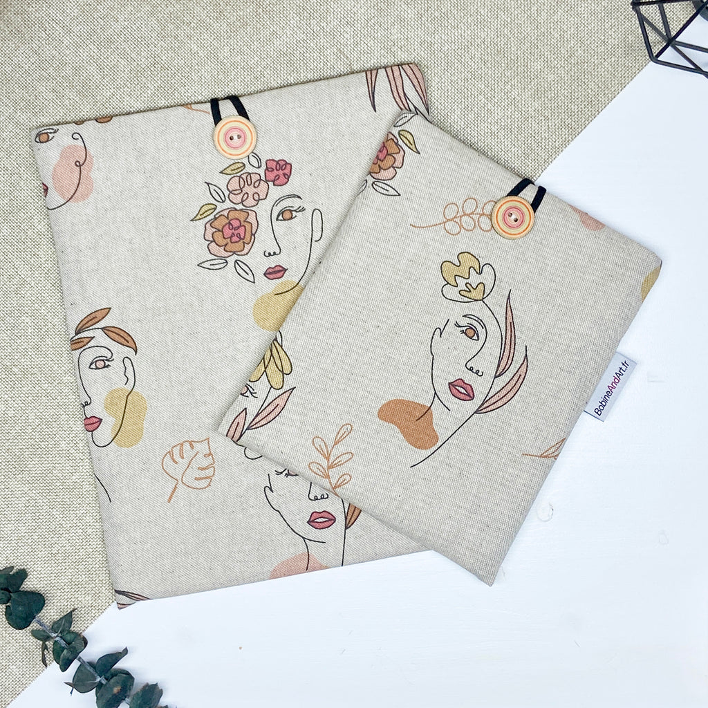 Pochette à livre - Visage