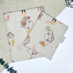 Pochette à livre - Visage