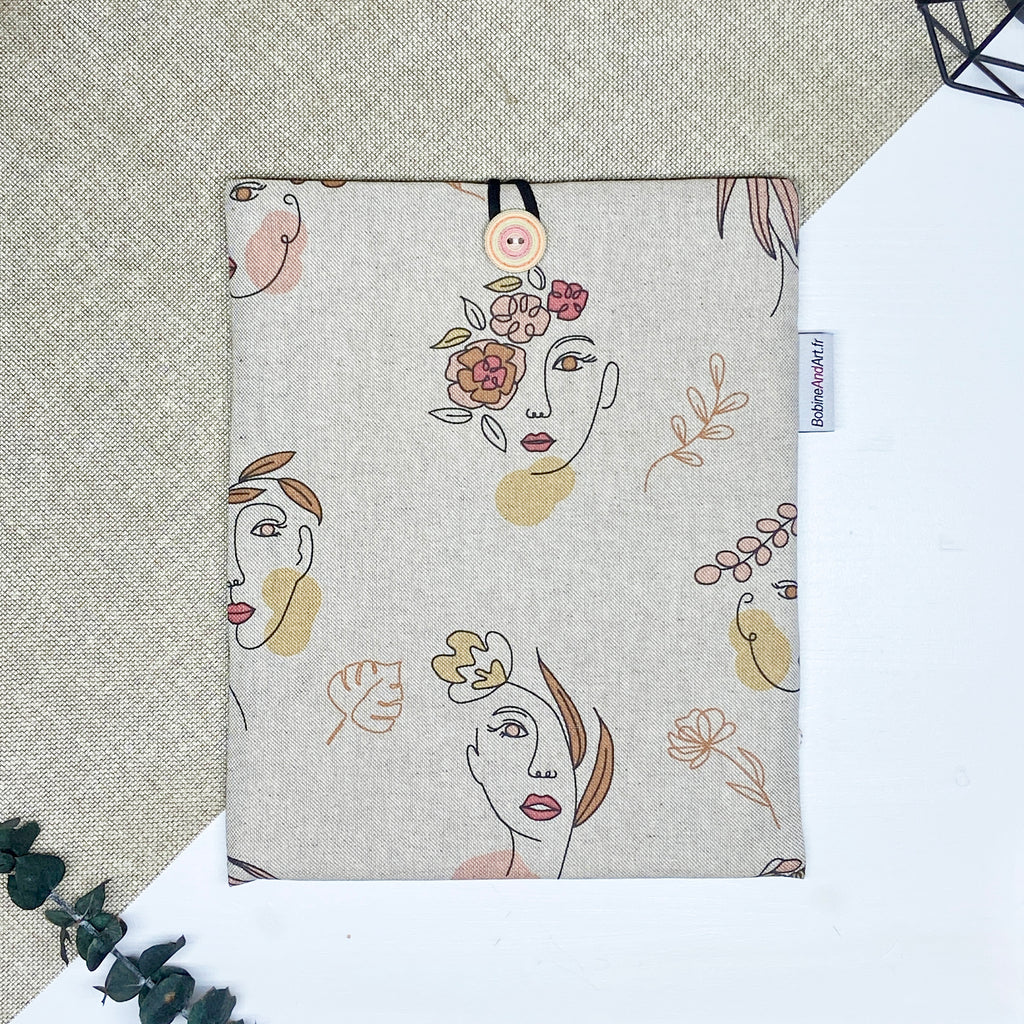 Pochette à livre - Visage