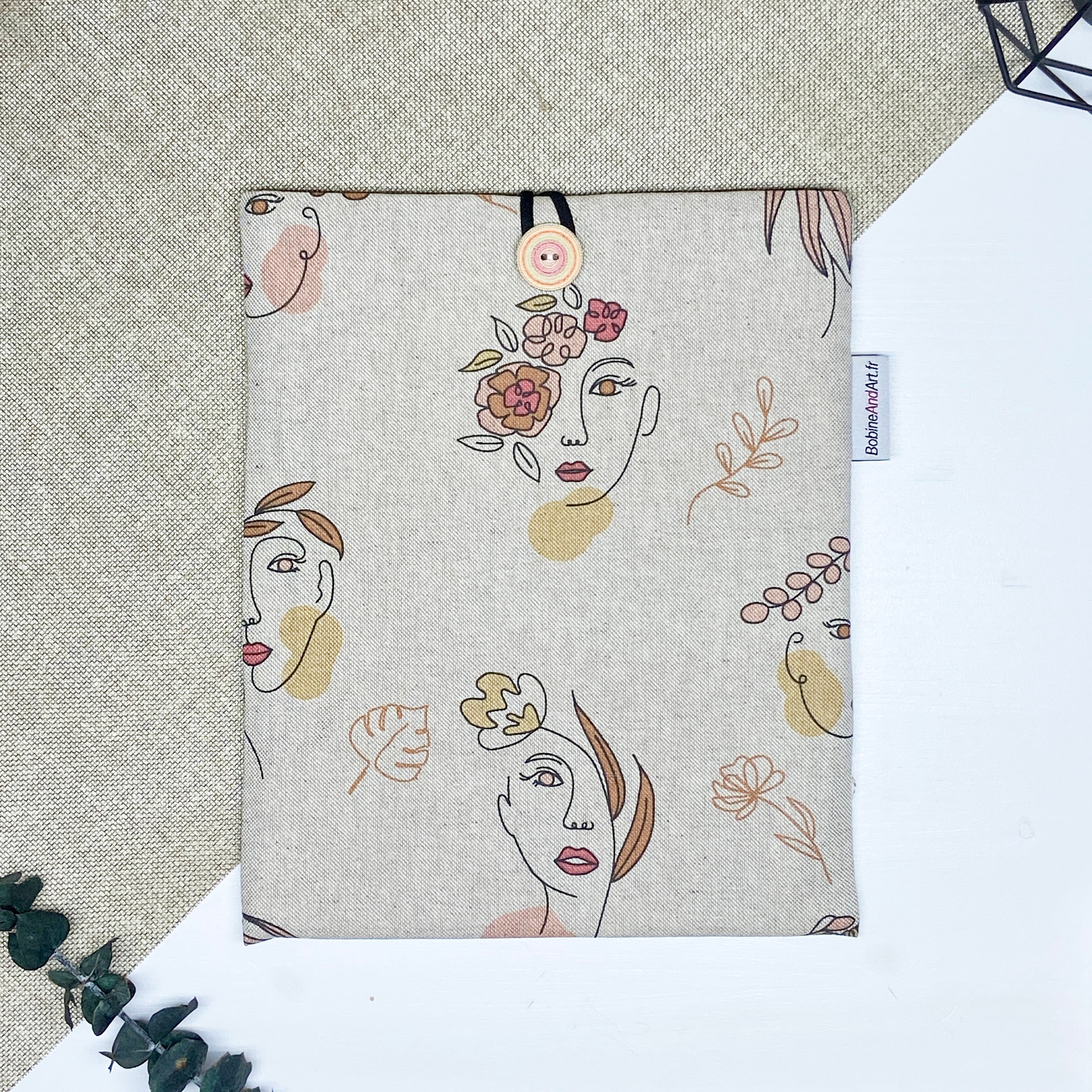 Pochette à livre - Visage