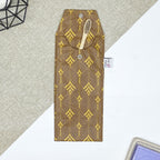 Porte Brosse à dent - Feuille marron