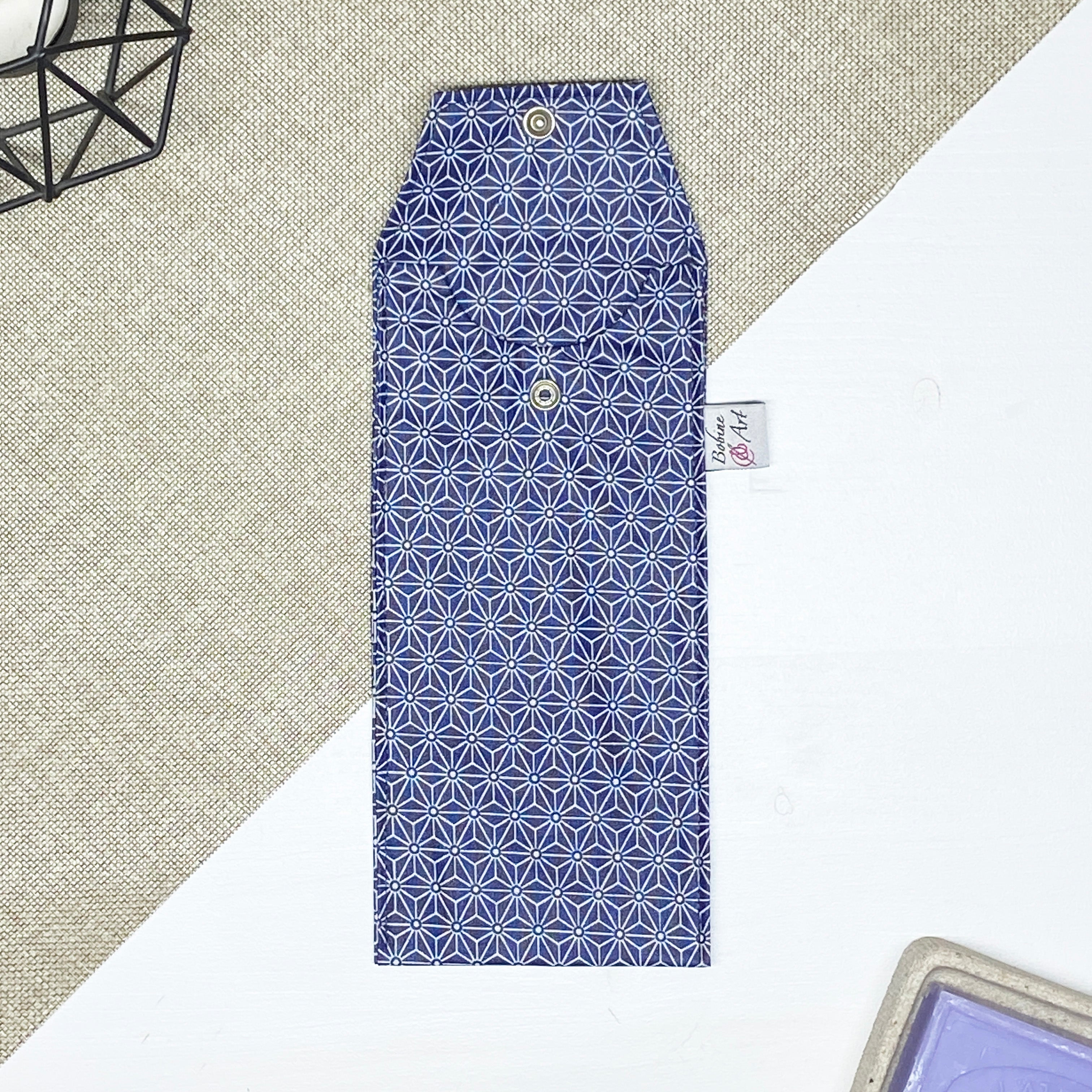 Porte Brosse à dent - Graphique bleu