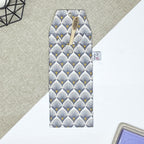 Porte Brosse à dent - Paon gris jaune