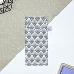 Porte Brosse à dent - Paon gris jaune