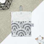 Porte savon - Paon gris