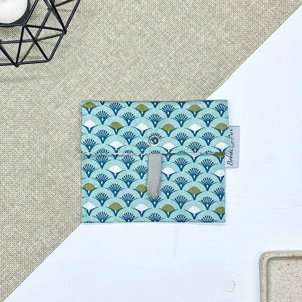 Porte savon - Paon vert