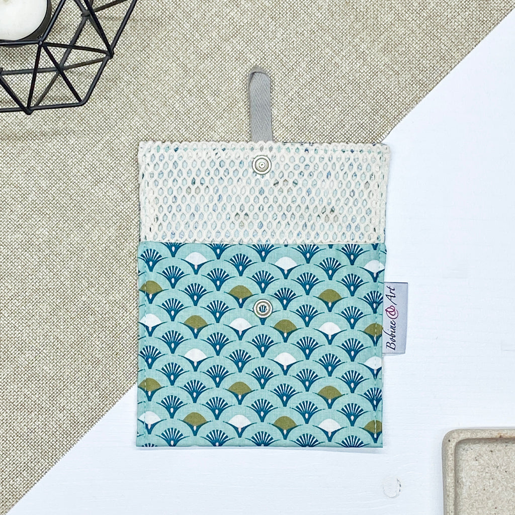 Porte savon - Paon vert