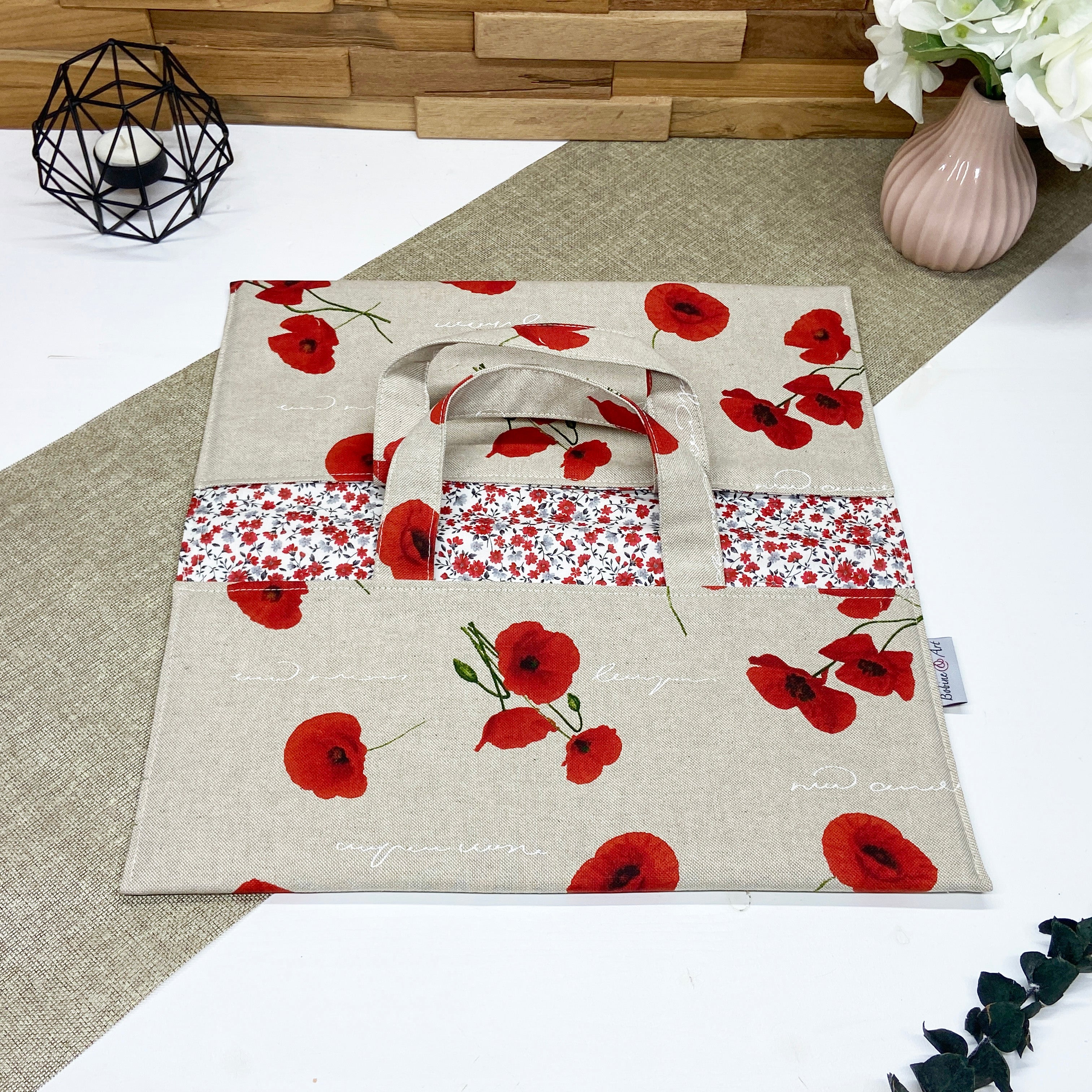 Sac à Tarte - Coquelicot