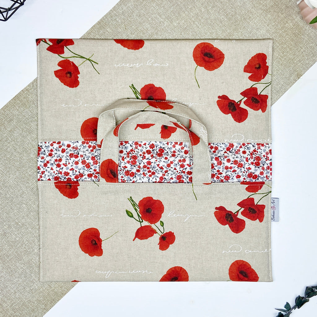 Sac à Tarte - Coquelicot